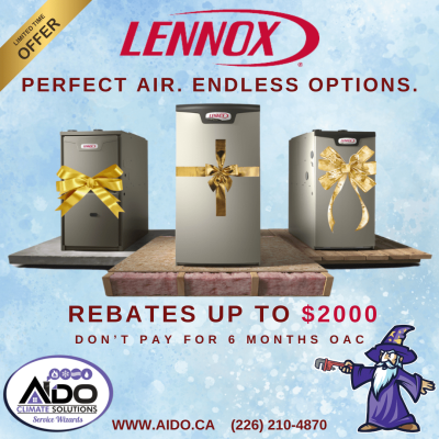 Lennox HVAC System Rebate Guelph